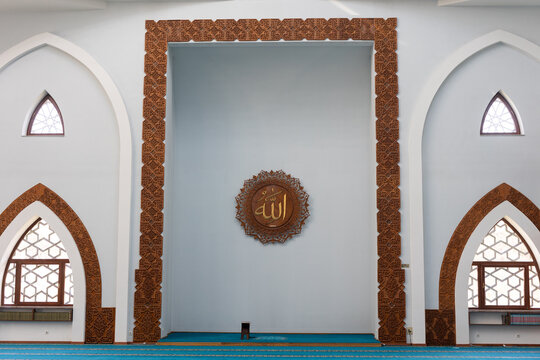 Inside of mosque in Sarajevo