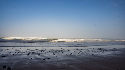 ocean atlantycki legzira plaża czerwona pustynia maroko agadir marrakesz 