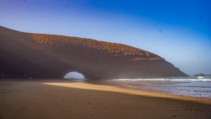legzira plaża czerwona pustynia maroko agadir marrakesz  © Tymoteusz