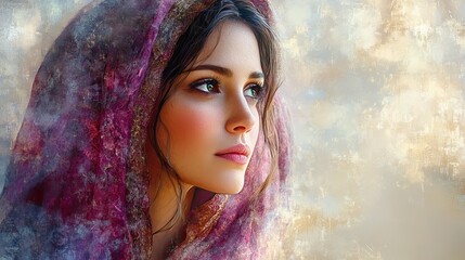 queen esther esther 1 n 5 8 digital watercolor illustration