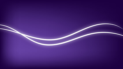 Fototapeta premium Wallpaper Shining Line Wave Gradiente Background