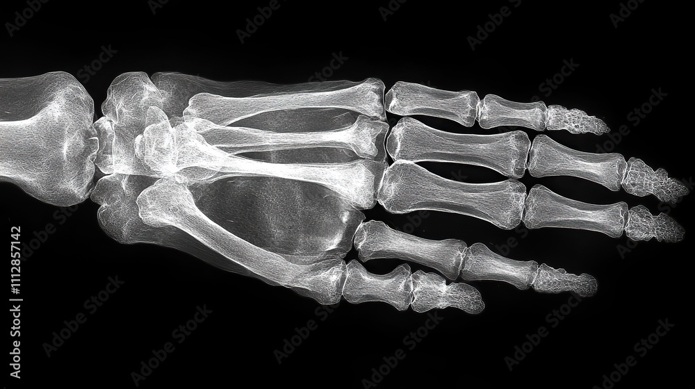 Poster x ray of the hallux metatarsophalangeal joint s mtp1 bone block distraction arthrodesis following re