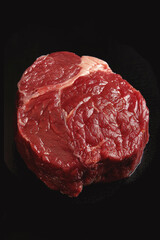 Fototapeta premium Beef steak dry aged with spices Generative AI
