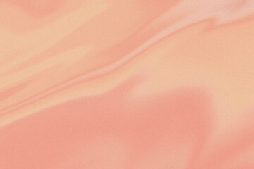 Peach gradient. Digital noise, grain texture. Nostalgia, vintage, retro 70s, 80s style. Abstract lo-fi background. Wallpaper, template. Minimal, minimalist. Orange, dusty pink, beige, terracotta color