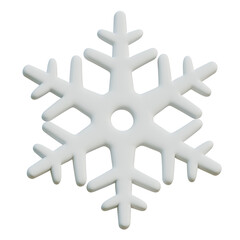 Fototapeta premium Snowflake Crystal Icon