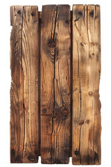 Wooden sign post  Generative AI