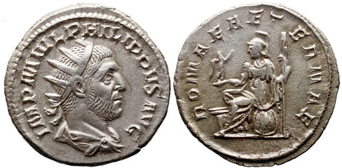 PHILIP I 'O ÁRABE' (244-249). Antoniniano. Roma. 