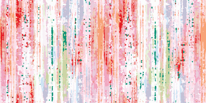 artistic weaved texture abstract stripes . coloured boho pattern brush. dyed print design. pastel watercolour abstract texture hand