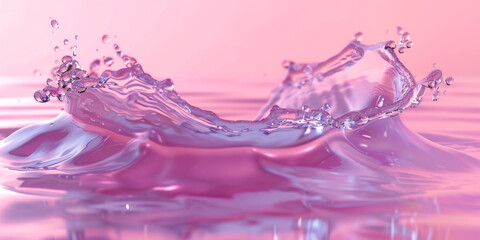 Splash of fluid Generative AI