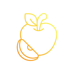 Apple vector icon