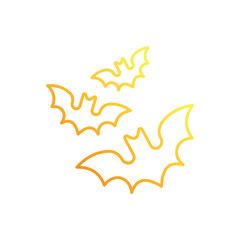 Bat vector icon