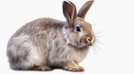 Obraz premium Adorable Fluffy Bunny Rabbit