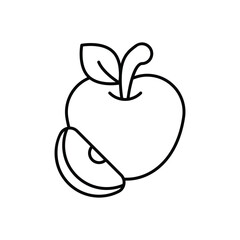 Apple vector icon