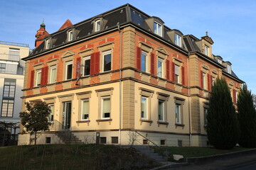 Blick in das Zentrum von Gottmadingen in Baden-Württemberg