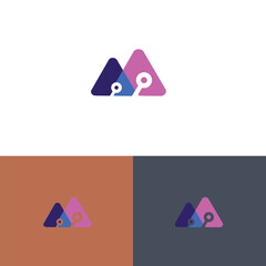Abstract minimal vector Logo Collection