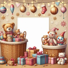 Cheerful Toys and Gifts for a Magical Christmas