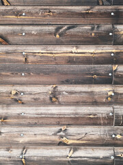 Brown wood plank wall texture background