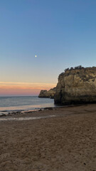 Golden Sunset Over a Serene Beach
