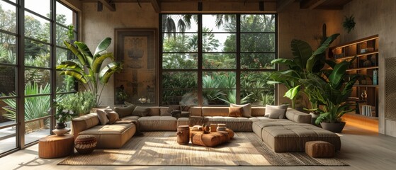 Fototapeta premium Interior design collaborations for home decor businesses Partnering with designers for mutual benefits.