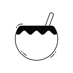 Coconut vector icon