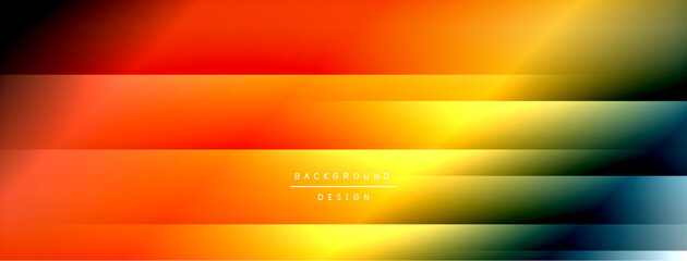 Dynamic shadow lines with gradient colors geometric background