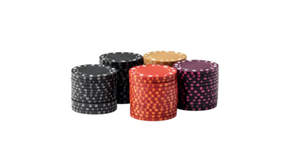 Casino chips transparent background