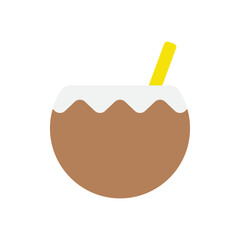 Coconut vector icon