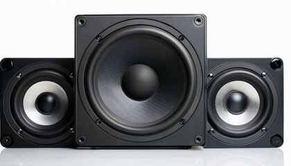 Fototapeta premium speaker isolated on white