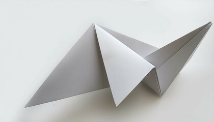Fototapeta premium white paper airplane