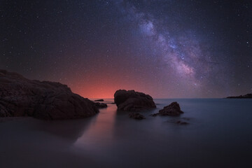 Voie lact&eacute;e en Corse