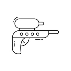 Water gun  vector icon