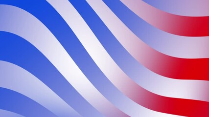 Ready for Independence Day designs, this gradient background of red, white, and blue stripes is ideal for patriotic projects.