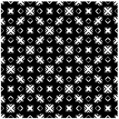 White background with black pattern. Seamless texture for fashion, textile design,  on wall paper, wrapping paper, fabrics and home decor. Simple repeat pattern.
