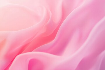 Obraz premium A close-up shot of pink fabric texture, suitable for design and textile projects