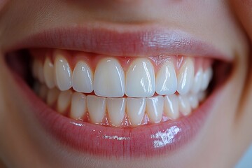 Obraz premium close up of a woman smiling