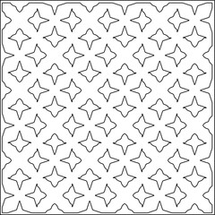 Abstract shapes.Patterns from lines.White wallpaper. Vector graphics for design, textile, decoration, cover, wallpaper, web background, wrapping paper, fabric, packaging. Repeating pattern.