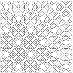 Fototapeta premium Abstract shapes.Patterns from lines.White wallpaper. Vector graphics for design, textile, decoration, cover, wallpaper, web background, wrapping paper, fabric, packaging. Repeating pattern.