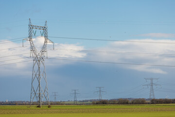 pylônes électriques