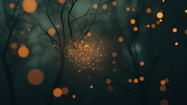 From a low-angle shot, the camera captures the reflection of the neural network on the tablet screen in the personâs glasses, as they continue to expand the network with new inputs