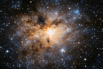 Obraz premium A clear night sky filled with numerous stars and a sense of vastness