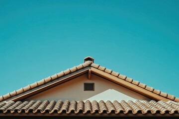A residential building with a clock tower