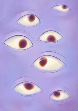 Scary eyes