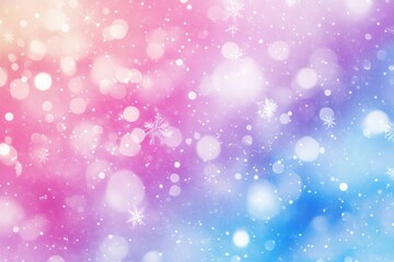 Obraz premium Sunny winter background with bright snow texture, selective focus, and copy space