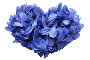 Obraz premium purple heart on a light background