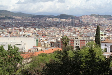 Fototapeta premium View of Barcelona