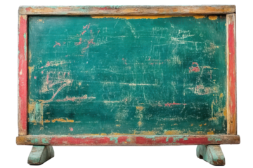 blackboard with chalk