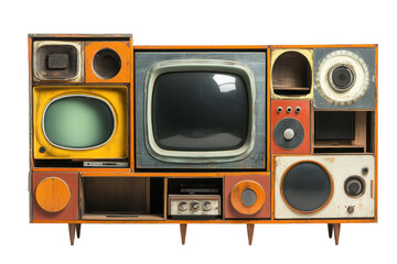 retro tv set