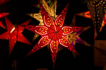 ドイツのクリスマスマーケット風景