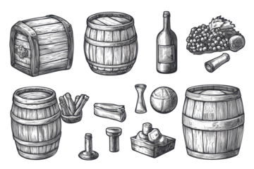 A set of wine products for lovers of classic and author's wines