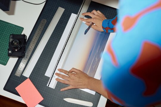 Creative workspace thriving in daylight